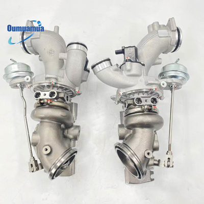 241202-0651 A276 090 1580 Twin Turbo IHI Pour Mercedes Benz M271 DE18 AL W212 M 271 DE 18 AL M276DE30AL Voiture haute performance