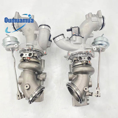 Le moteur est équipé d'un double turbo Mercedes 276 3,0 T de haute durabilité A2760901480 A2760901580 Turbocompresseur pour moteur IHI Modèle M 271 DE 18 AL W212 M 271 DE 18 AL M276DE30AL 2760903280 2760903280 2760904080 AL0075